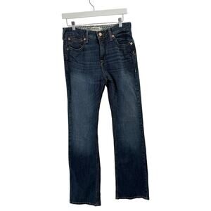 Ariat REAL Hi Rise Boot Jeans Dark Wash Western Country Rodeo Cowgirl Women 30R